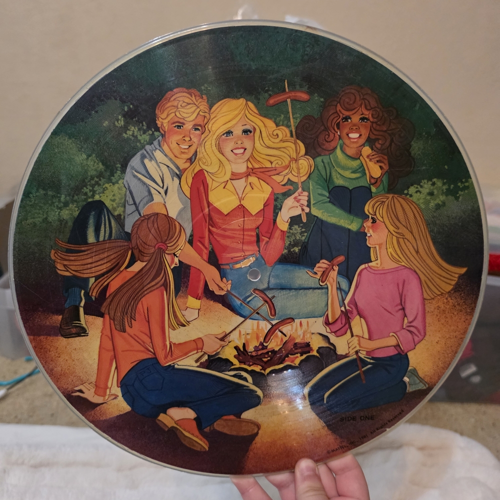 Vintage Barbie RECORD WITH NO COVER!!